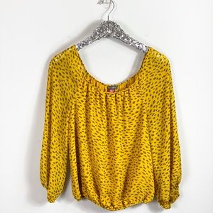 Vince Camuto Leopard Blouse Size XS OTS